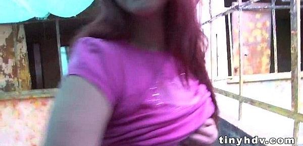  Sweet latina teen redhead Evelyn Contreras 5 52